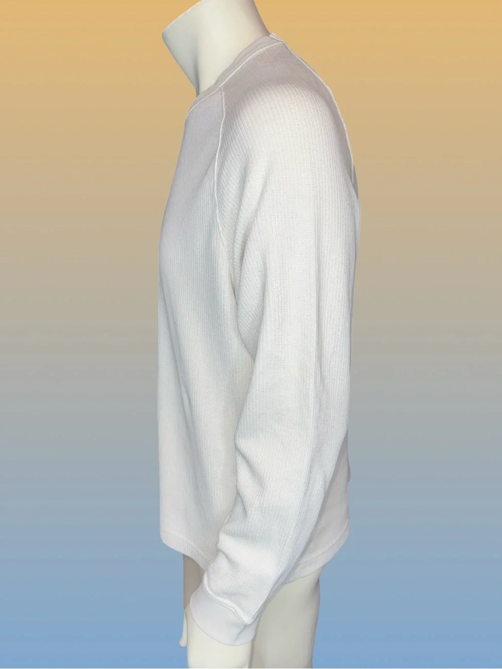 Madewell Thermal Long-Sleeve Tee 100% Cotton